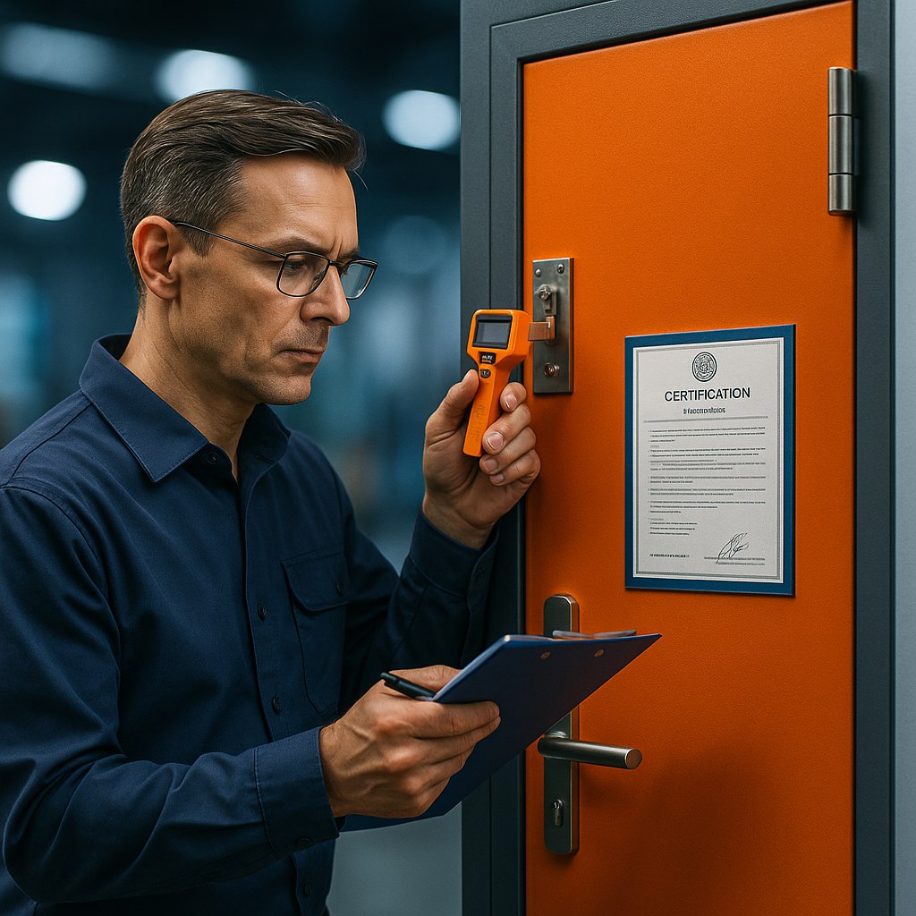 Сертификация пройдена: противопожарные двери «Екадорс» подтвердили соответствие стандартам безопасности