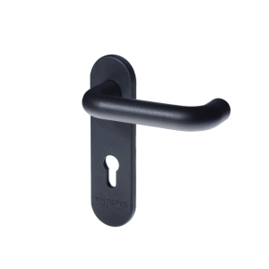 Ручка дверная DOORLOCK V S38KP.F PZ72, черная