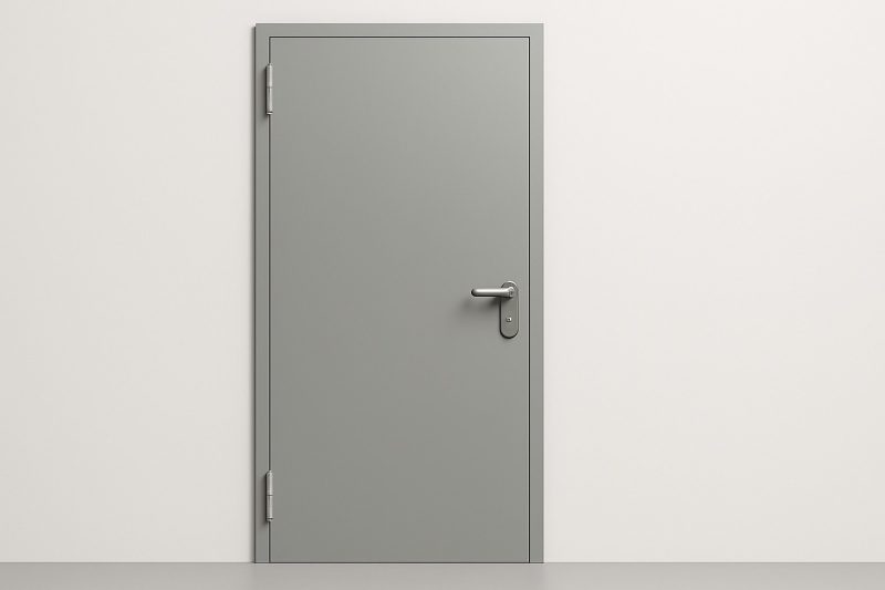 Дверь противопожарная однопольная глухая