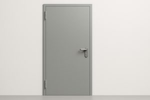 Дверь противопожарная однопольная глухая