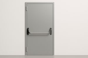 Дверь противопожарная однопольная с антипаникой